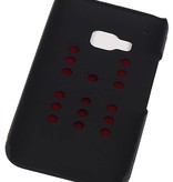 Estuche rígido de aluminio ligero para HTC uno M9 Rojo