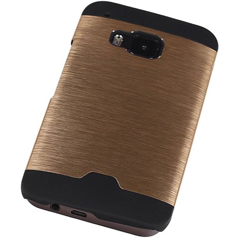 Light Aluminum Hardcase for HTC One M9 Gold