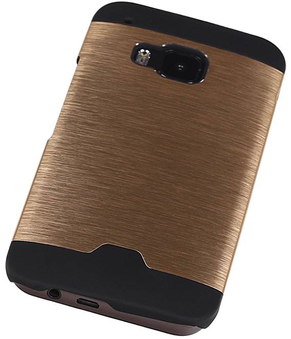 Light Aluminum Hardcase for HTC One M9 Gold