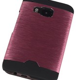 Light Aluminium hårdt etui til HTC One M9 Pink