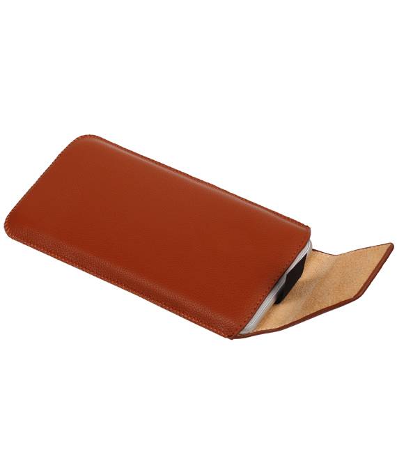 Modèle 1 Smartphone Pochette pour iPhone 6 / S Brown