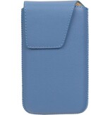 Modèle 1 Smartphone Pouch Dimension S (Galaxy S2 i9100) Bleu