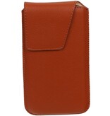 Model 1 Smartphone Pouch Dimension S (Galaxy S2 i9100) Brun