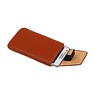 Model 1 Smartphone Pouch Maat S ( Galaxy S2 i9100 )  Bruin