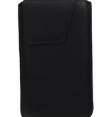 Modèle 1 Smartphone Taille M Pouch (Galaxy S4 i9500) Noir