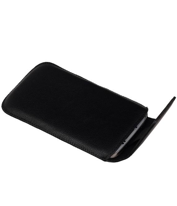 Modèle 1 Smartphone Taille M Pouch (Galaxy S4 i9500) Noir