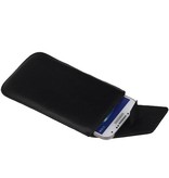 Modèle 1 Smartphone Taille M Pouch (Galaxy S4 i9500) Noir