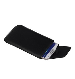 Modèle 1 Smartphone Taille M Pouch (Galaxy S4 i9500) Noir