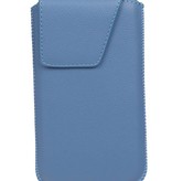 Model 1 Smartphone Pouch Size M (Galaxy S4 i9500) Blue