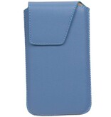 Modèle 1 Smartphone Pouch Dimension M (Galaxy S4 i9500) Bleu