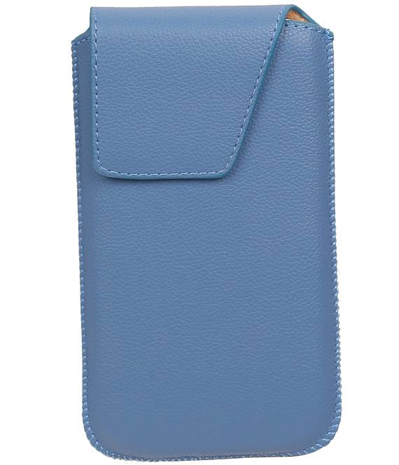 Modello 1 Smartphone Pouch Dimension M (i9500 Galaxy S4) Blu