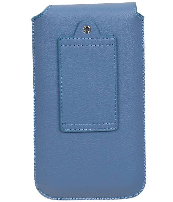 Modèle 1 Smartphone Pouch Dimension M (Galaxy S4 i9500) Bleu