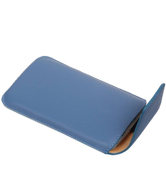 Modelo 1 Smartphone bolsa Dimensión M (i9500 Galaxy S4) Azul