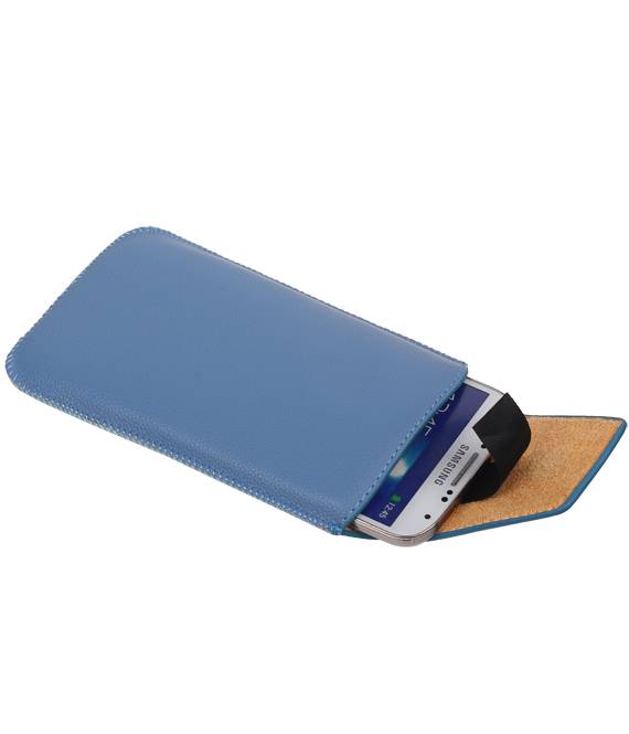 Model 1 Smartphone Pouch Size M (Galaxy S4 i9500) Blue