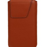 Model 1 Smartphone Pouch Size M (Galaxy S4 i9500) Brown