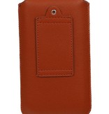 Model 1 Smartphone Pouch Size M (Galaxy S4 i9500) Brown