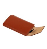 Modello 1 Smartphone Custodia Taglia M (i9500 Galaxy S4) Marrone
