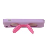 Stehend Schmetterlings-TPU für iPhone 6 Lila