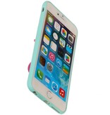Papillon TPU debout pour iPhone 6 Vert