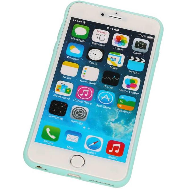 Butterfly Standing TPU Case for iPhone 6 Green