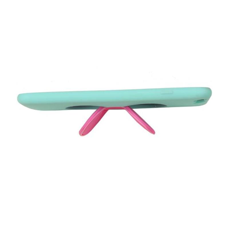 Papillon TPU debout pour iPhone 6 Vert