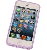 Papillon TPU pour iPhone debout 6 Plus Violet