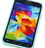 Vlinder Standing TPU Case voor Galaxy S5 G900F Groen