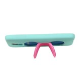 Butterfly Standing TPU Case for Galaxy S5 G900F Green