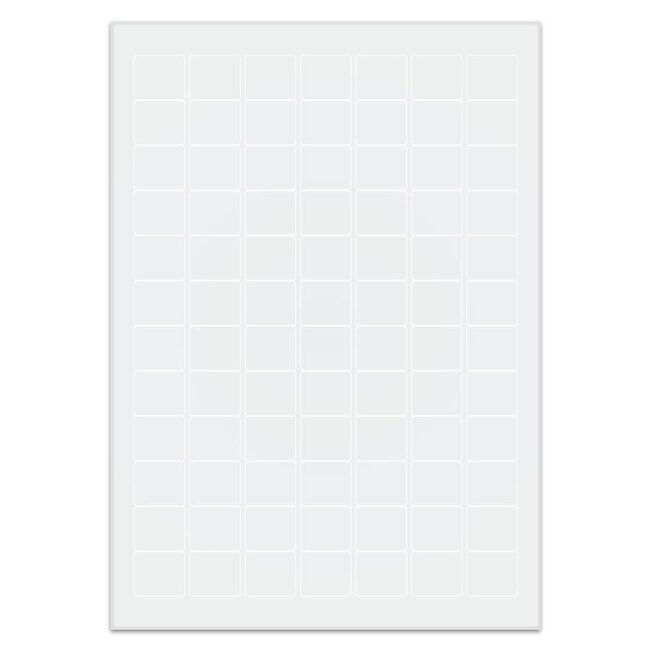 LabID™ Cryo labels on sheets for laser printers - 25 x 22mm (A4 format)