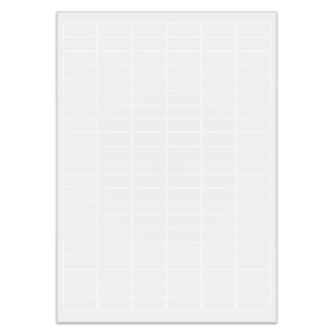 LabID™ Cryo Laseretiketten Op A4-Vellen - 31,5 x 13mm