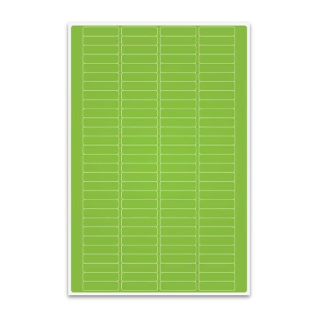 Kryo Laseretiketten Für PCR-Gefäße - 20mm x 5,1mm