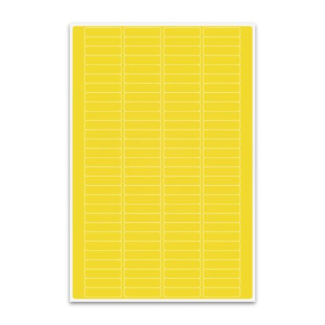 Kryo Laseretiketten Für PCR-Gefäße - 20mm x 5,1mm