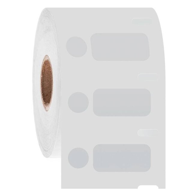 Kryo DYMO Etiketten - 26,4 x 12,7mm + Ø 9,5mm