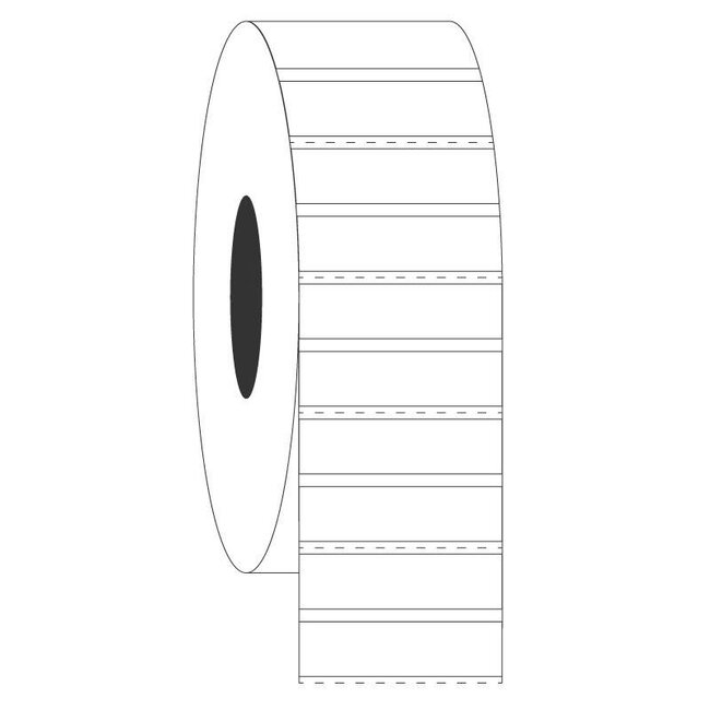 Cryo Barcode Etiketten - 25,4 x 6,9mm