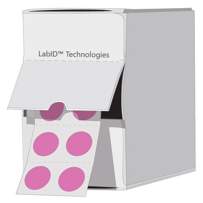 Pastille cryogénique de couleur Ø 9mm en boîte distributrice