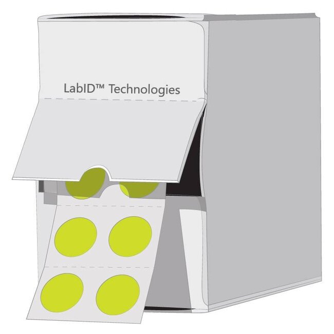 Pastille cryogénique de couleur Ø 9mm en boîte distributrice