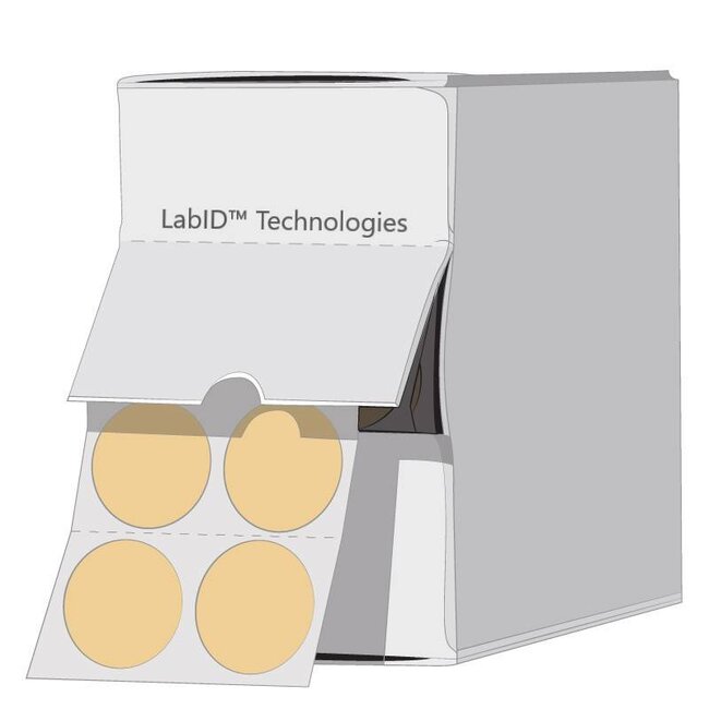 Gekleurde Cryo Etiketten - Ø 13mm In Dispenserdoos