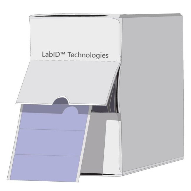 LabID™ Cryo Color Rectangles - 26 x 10mm ** Dispenser Box