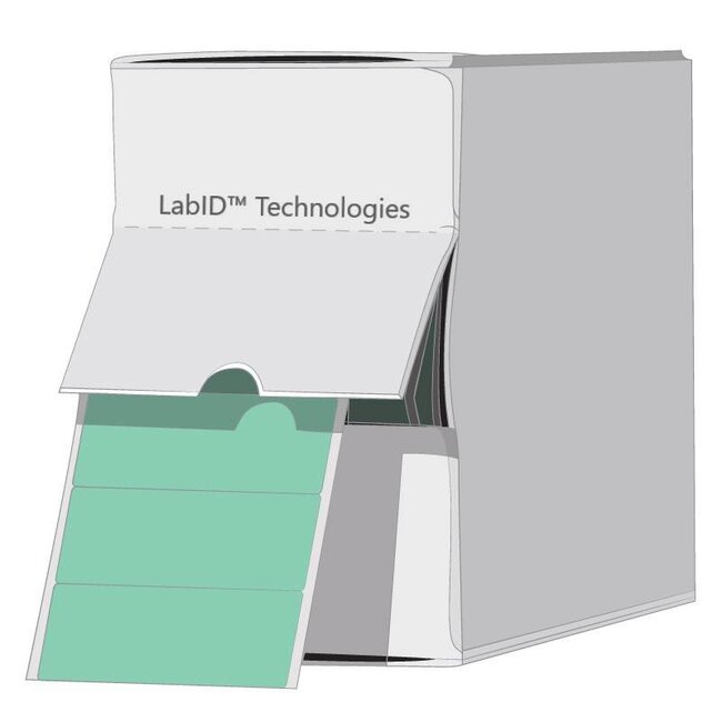 LabID™ Cryo Color Rectangles - 26 x 10mm ** Dispenser Box