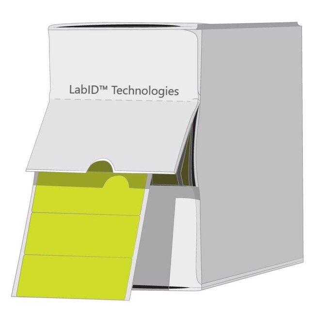 LabID™ Cryo Color Rectangles - 26 x 10mm ** Dispenser Box