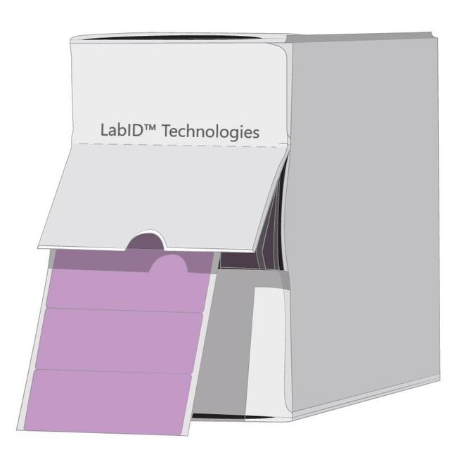 LabID™ Cryo Color Rectangles - 26 x 10mm ** Dispenser Box