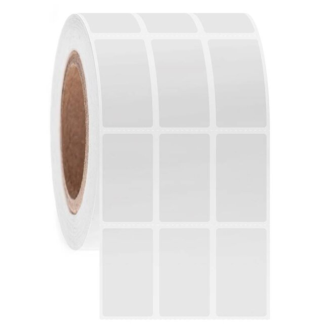 Afneembare Diepvriesetiketten - 25,4 x 44,5mm / Thermal Transfer