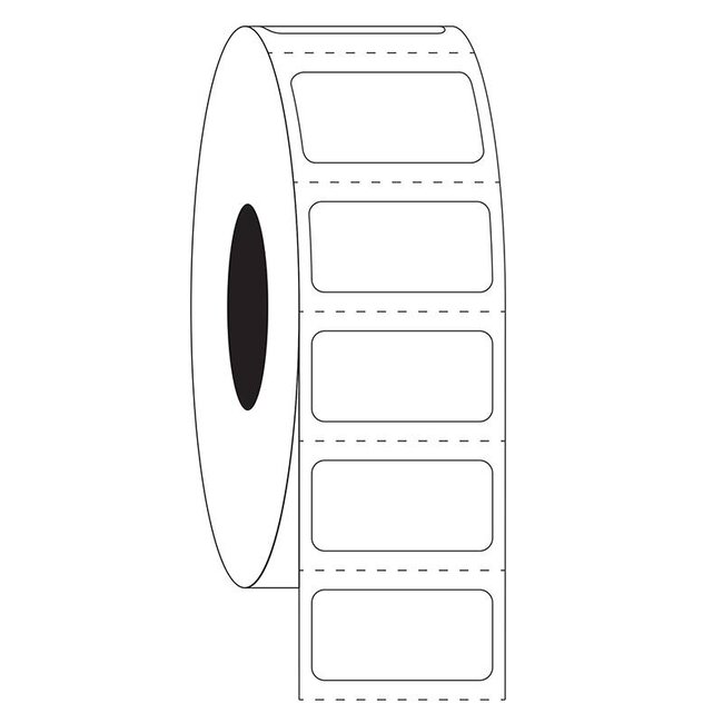 LabID™ Cryo Barcode Etiketten - 22,2 x 11,1mm / Thermotransfer