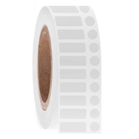 Cryo Barcode Etiketten - 25,4 x 9,5mm + Ø 9,5mm