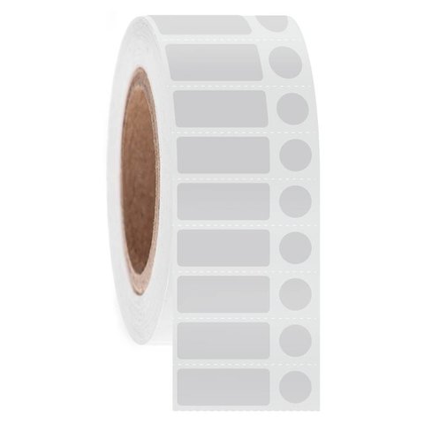 Cryo Barcode Etiketten - 31,8 x 12,7mm + Ø 11,1mm