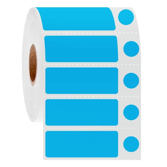 LabID™ Kryo Barcode Etiketten - 44 x 16mm + Ø 9,5mm / Thermotransfer