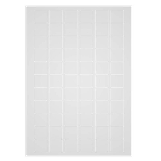LabID™ Cryo Laseretiketten Op A4-Vellen - 25,4 x 25,4mm