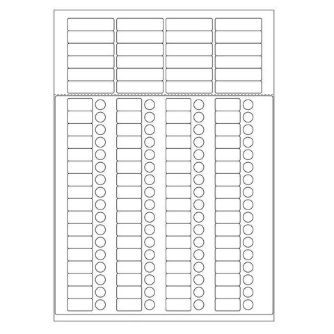 Cryo Labels  For Laser Printers - Combi-Sheets / A4