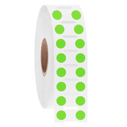 Cryo Barcode Etiketten - Ø 6,4mm / Rond