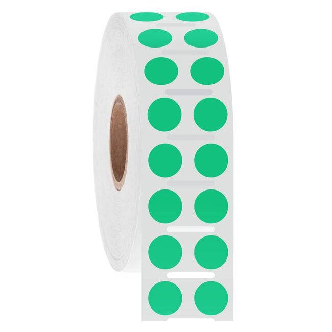 LabID™ Kryo Barcode Etiketten - Ø 9mm (Rund) / Thermotransfer